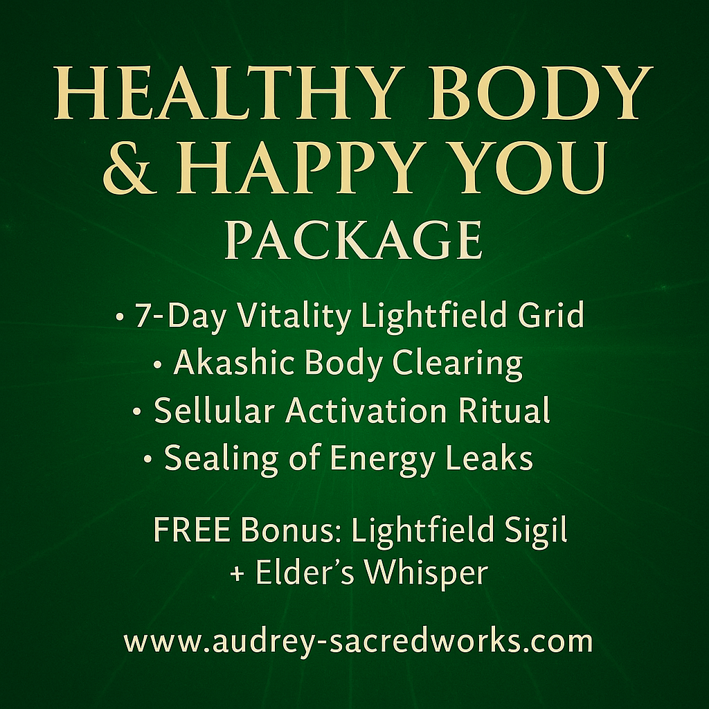 Healthy Body & Happy You Package with Audrey Aelthira