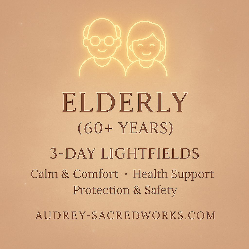 Elderly 3-Day Lightfields for 60 years & above (Calm, Health & Protection)