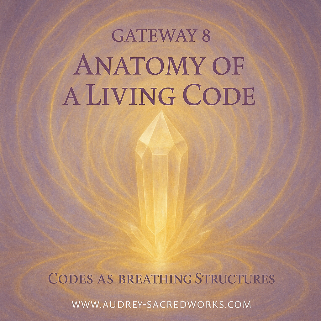 CODEX OF THE LOOM (27 Gateways of Living Transmissions) Weekly audio & pdf scroll