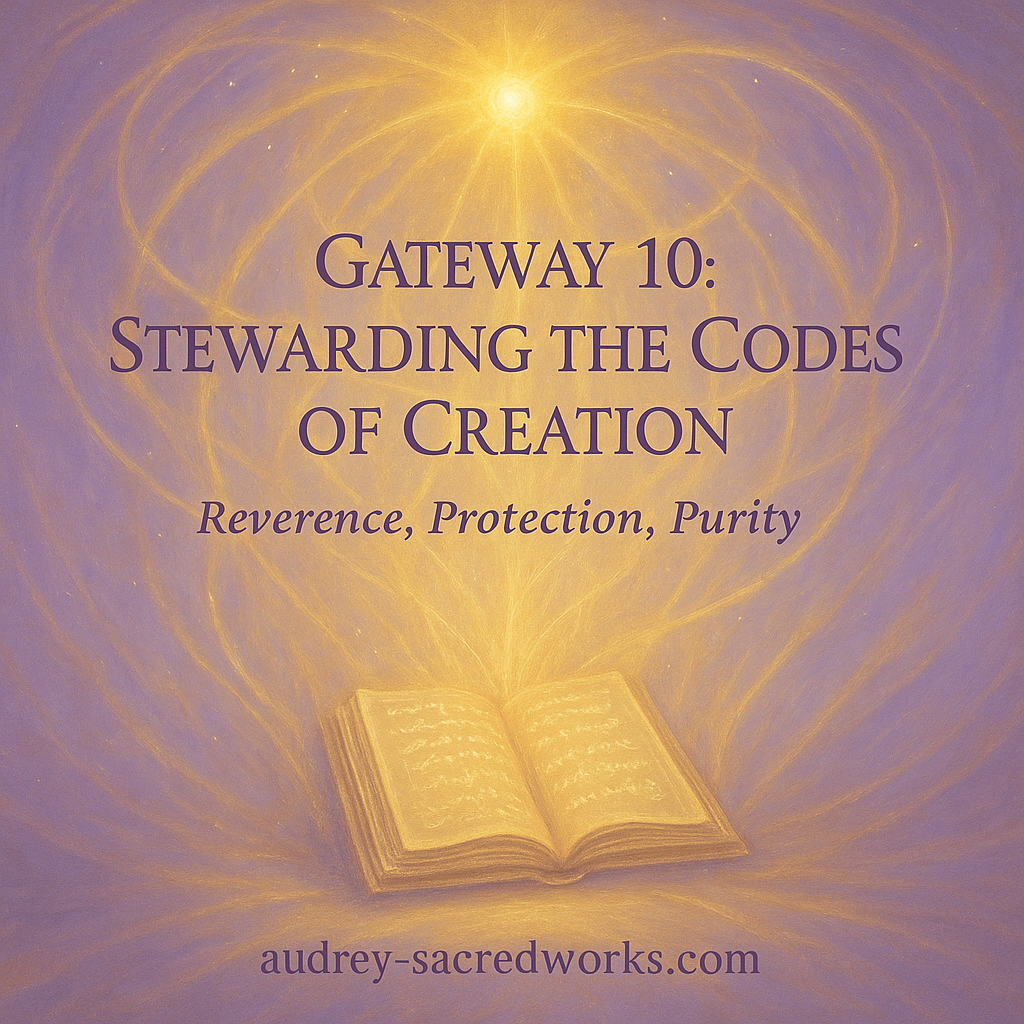 CODEX OF THE LOOM (27 Gateways of Living Transmissions) Weekly audio & pdf scroll