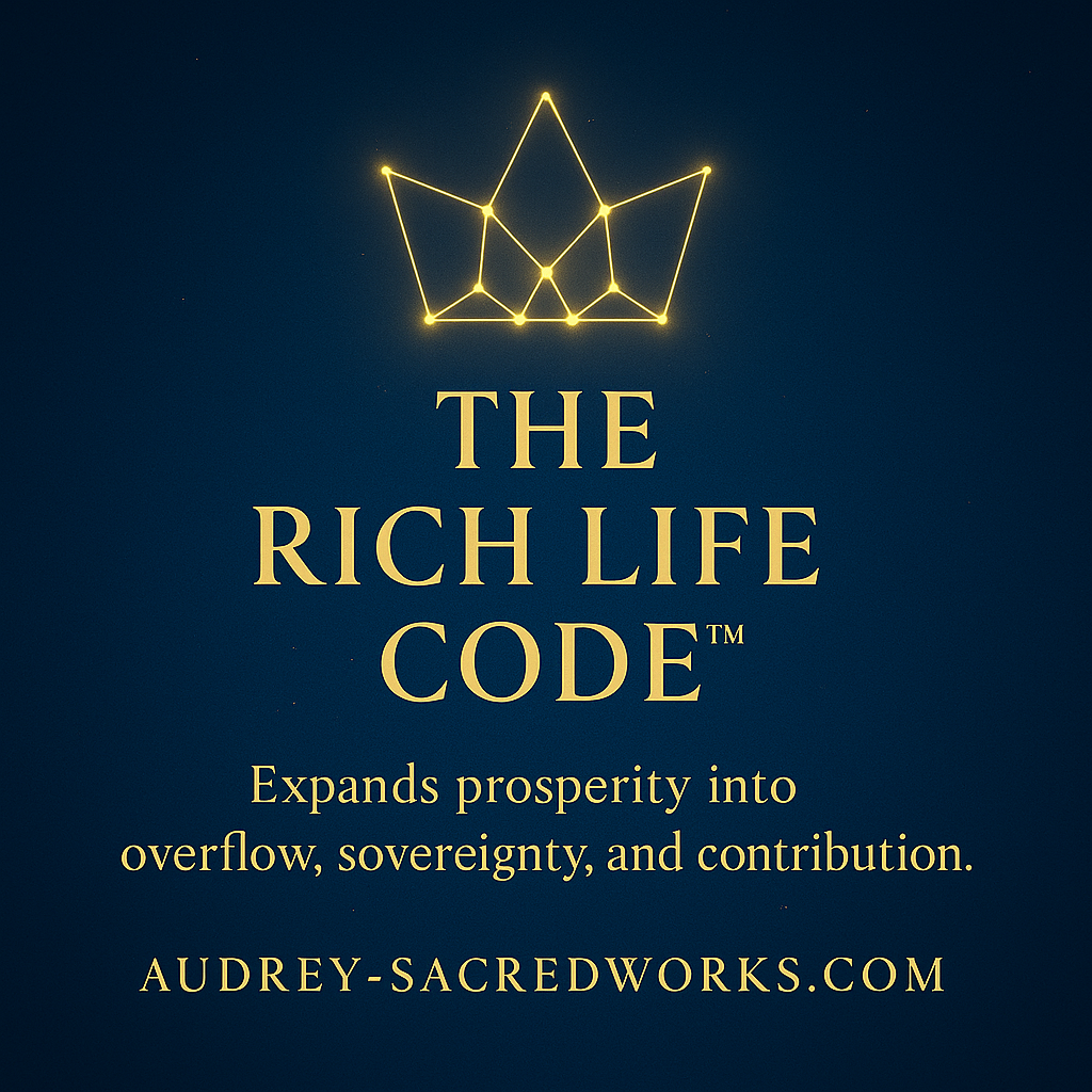 The Soul-Inspired Wealth Map™ (Audrey Aelthira’s Signature System of Prosperity)