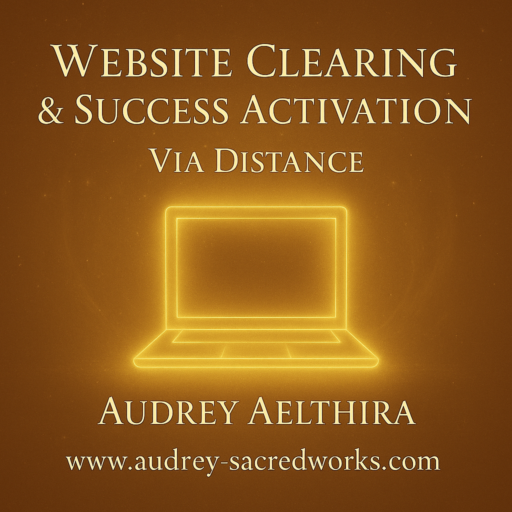 Website Clearing with Success Activation via Distance with Audrey