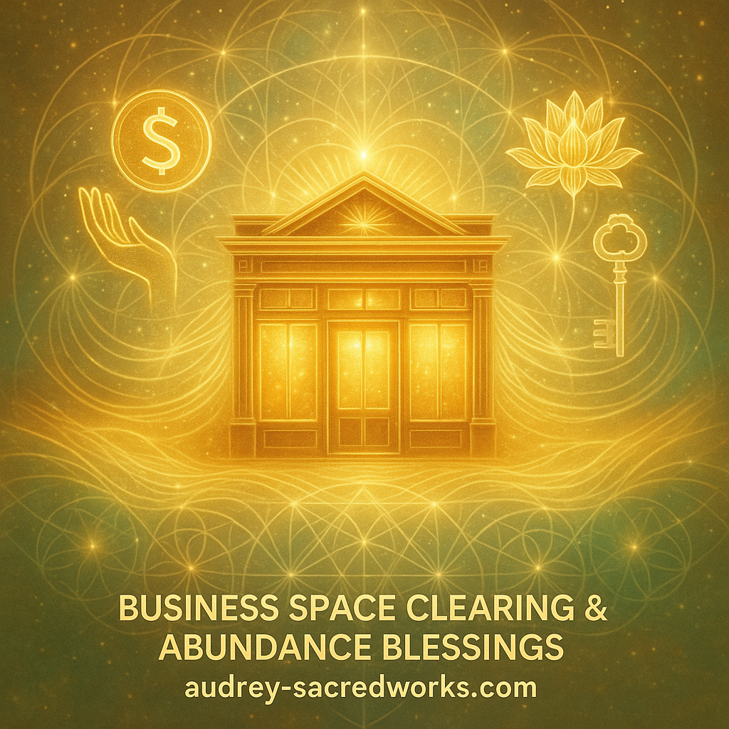 Business Space Clearing & Abundance Blessings Via Distance with Audrey