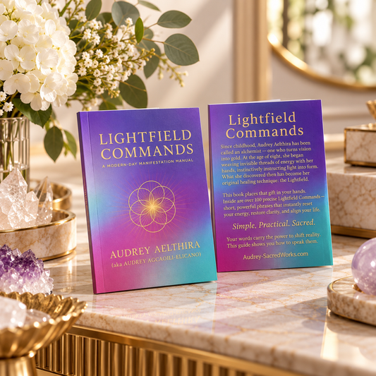 Lightfield Commands Booklet (A Modern Day Manifestation Manual) by Audrey