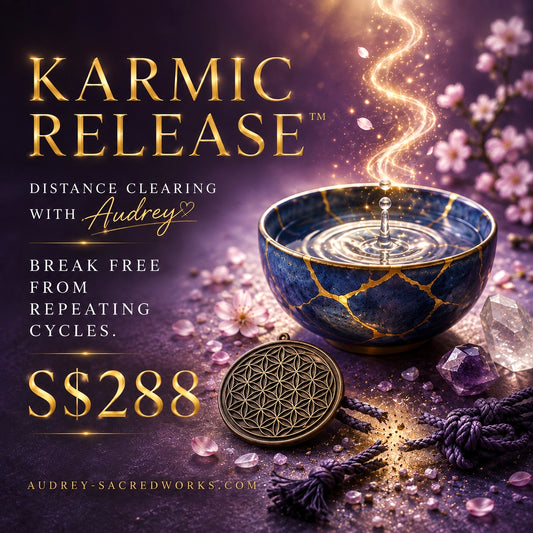 KARMIC RELEASE™ Distance Work with Audrey (Break Free From Repeating Cycles)