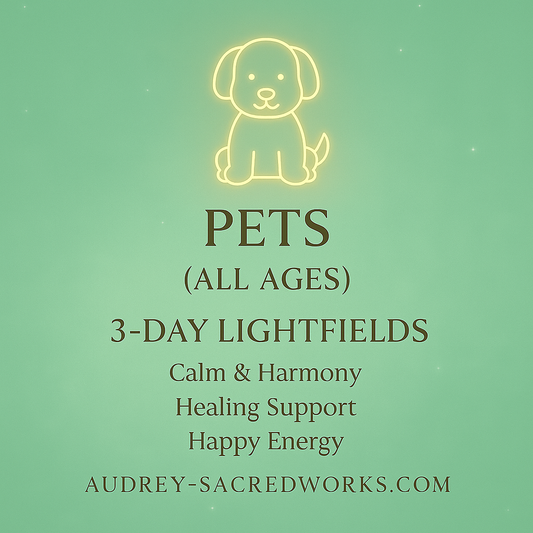Pets 3-Day Lightfields for All Ages (Calm, Healing & Happy Vibes)