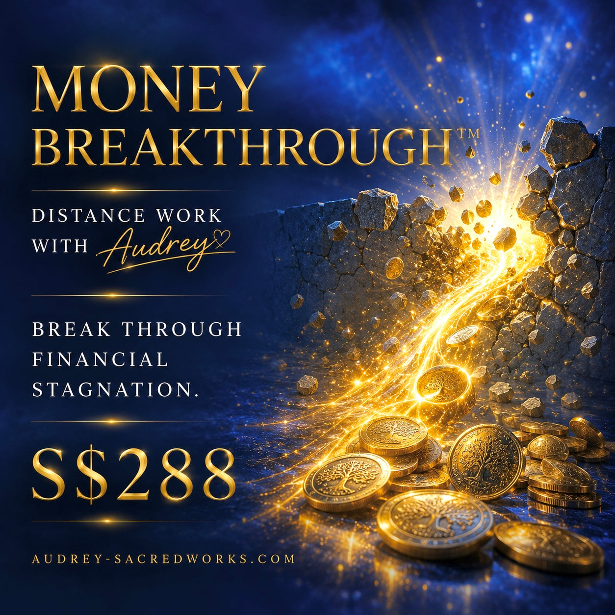 MONEY BREAKTHROUGH™ Distance Work with Audrey (Call Big Money Breakthrough)