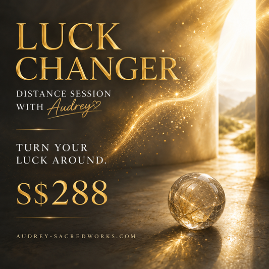 LUCK CHANGER™ Distance Work with Audrey (Turn Your Luck Around)
