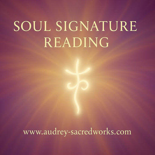 SOUL SIGNATURE READING (New Age Purpose Reading +Soul Frequency Map + Light Code Activation with Audrey All via PDF